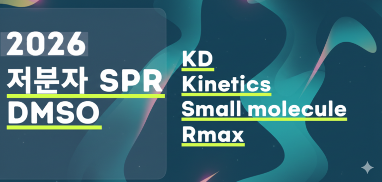 저분자 SPR 분석
