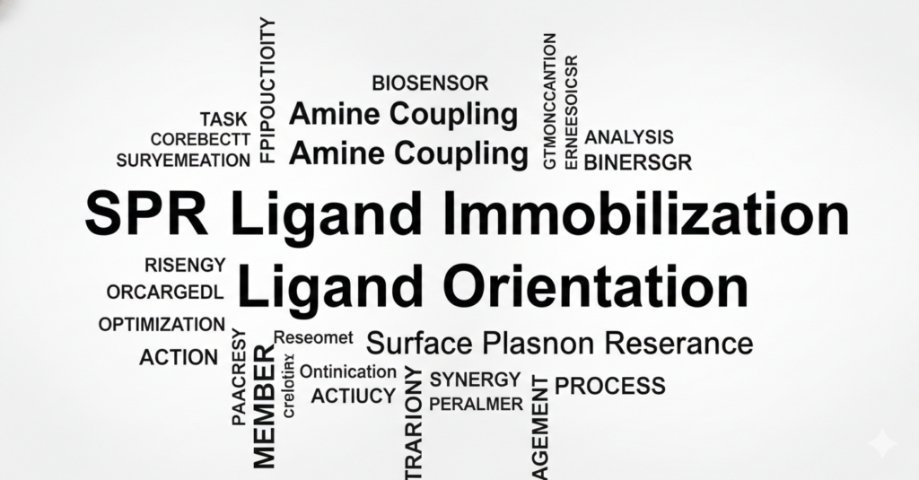 SPR 리간드 고정