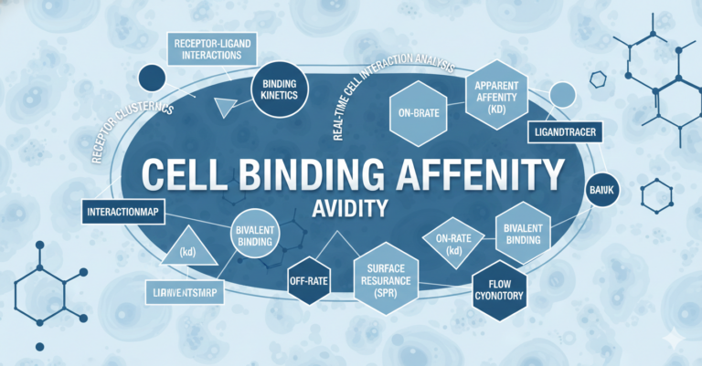 Cell binding affinity-avidity