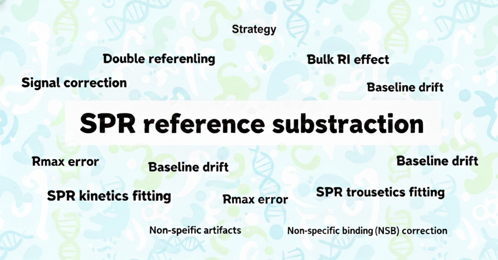 SPR reference subtraction