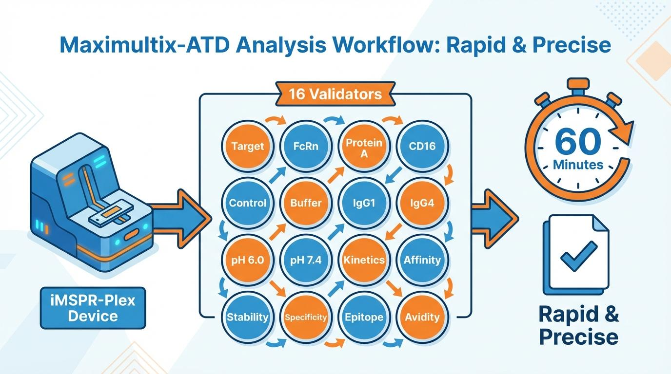 Maximultix-ATD 분석 워크플로우 인포그래픽
