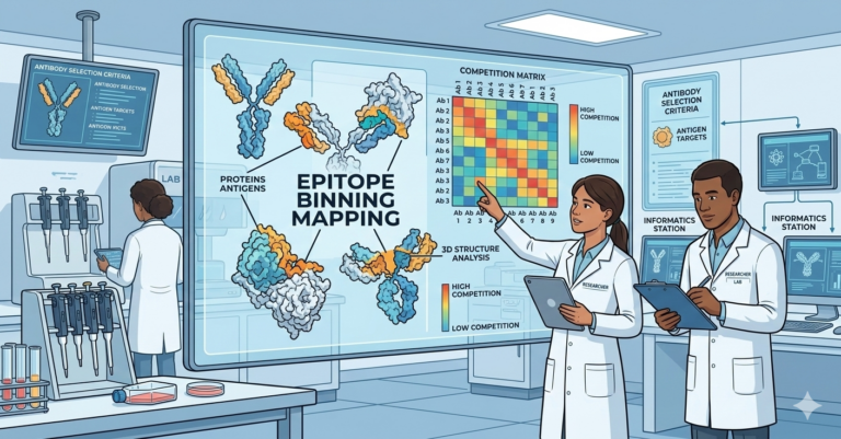 epitope binning mapping 기술