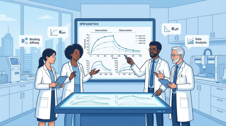 SPR 키네틱스 분석