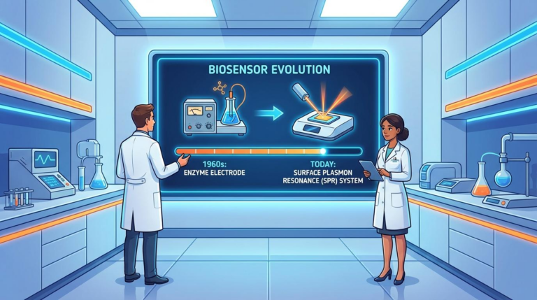 Biosensor SPR evolution