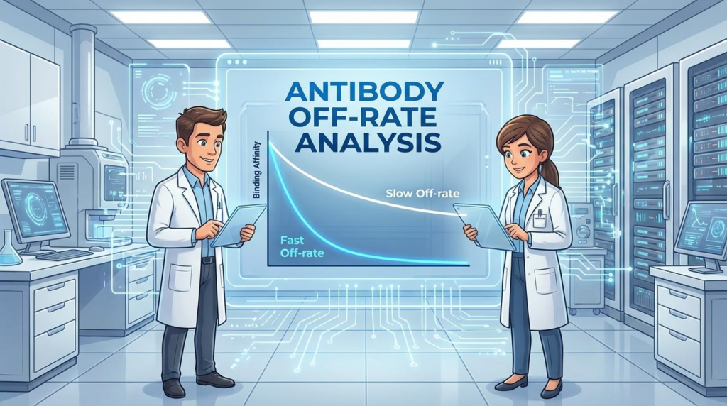 antibody off rate analysis