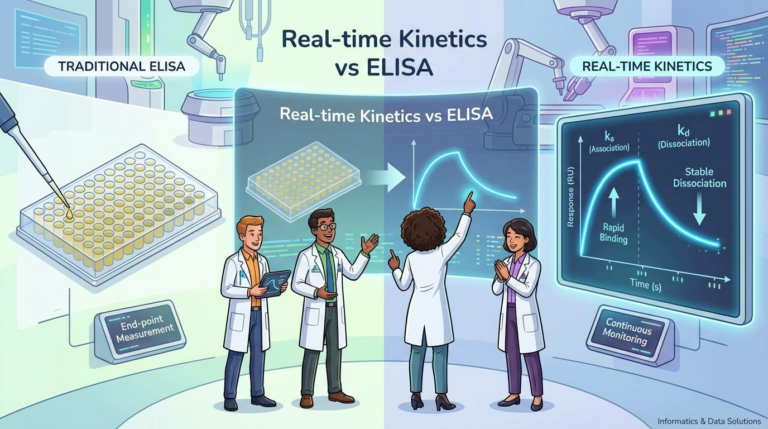 ELISA 한계를 넘는 실시간 결합 Kinetics: SPR 분석이 필수인 이유