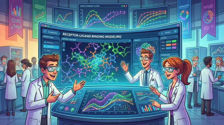 receptor ligand binding modeling