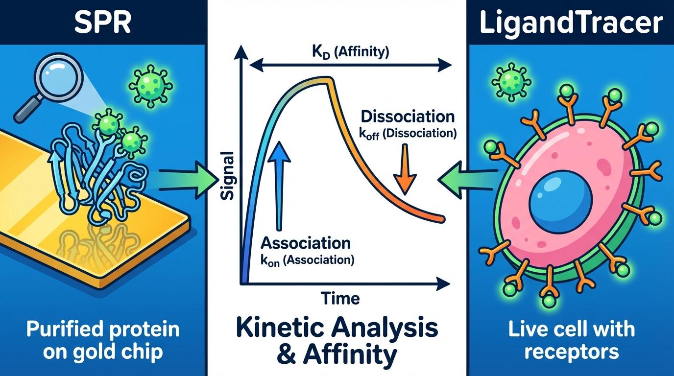 SPR vs LigandTracer Infographic