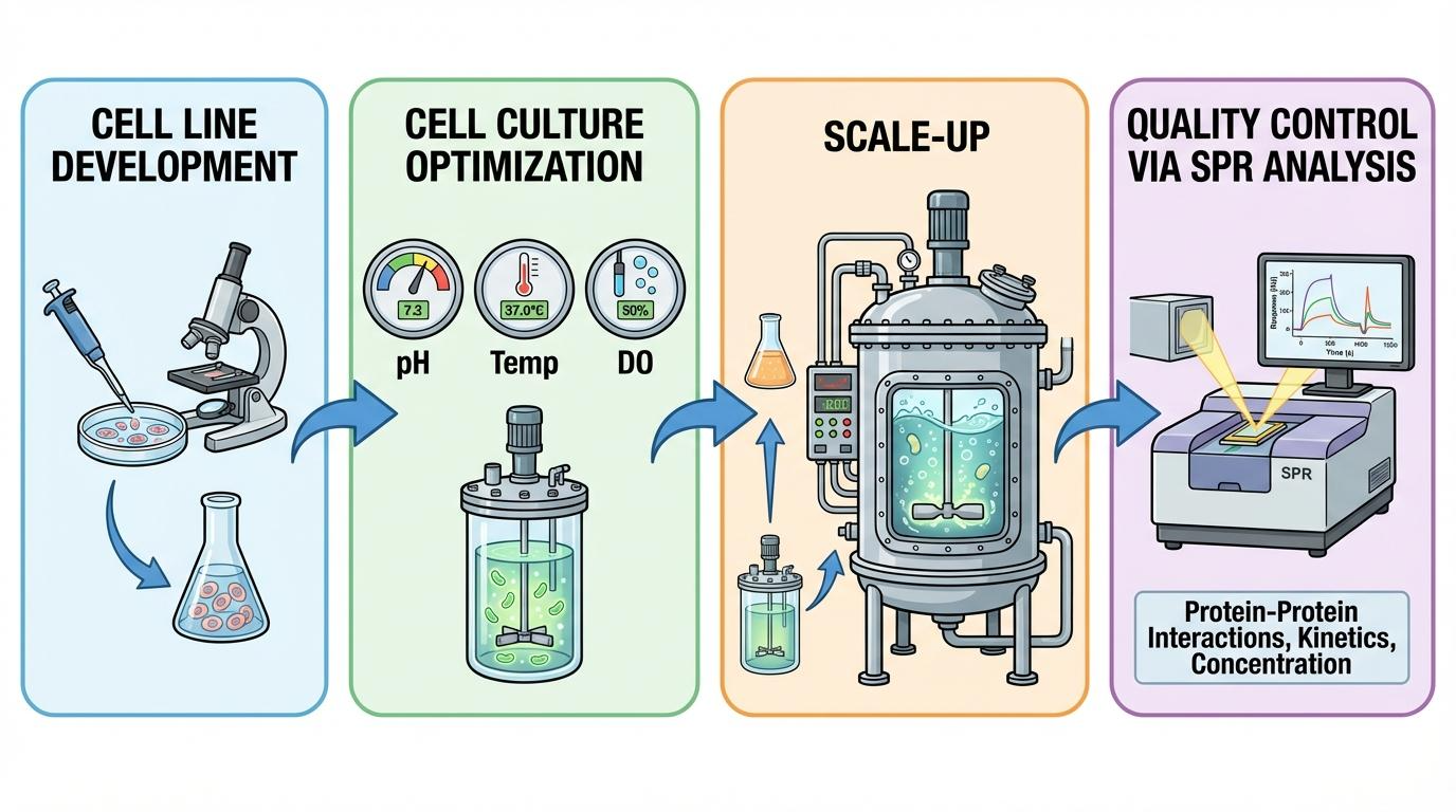 바이오 공정 최적화 인포그래픽