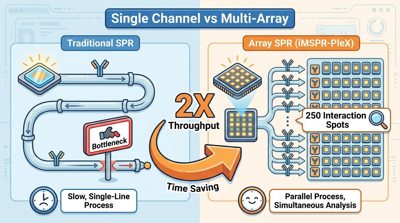 Array SPR vs Traditional SPR Infographic