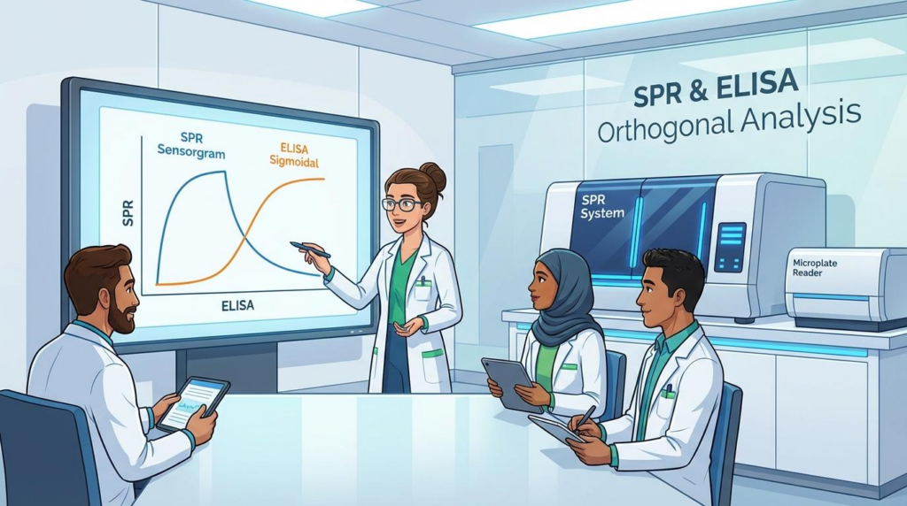 SPR ELISA orthogonal