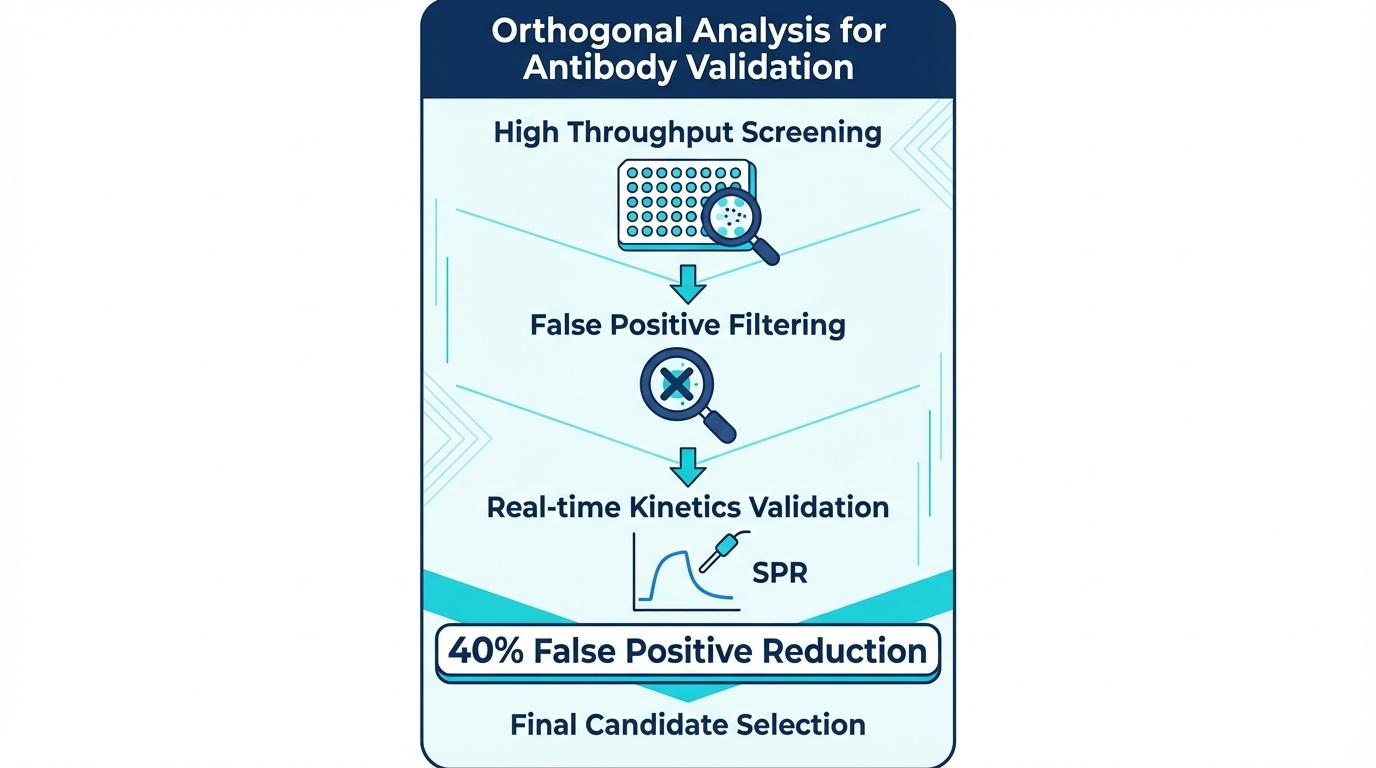 SPR과 ELISA 교차검증 인포그래픽
