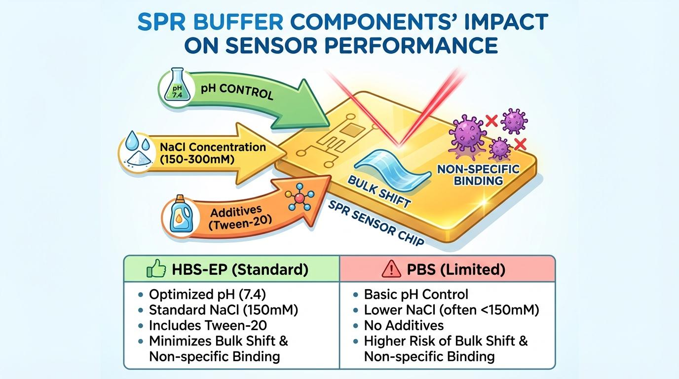SPR Buffer Optimization and KD Analysis