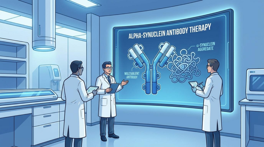 alpha synuclein antibody theraphy
