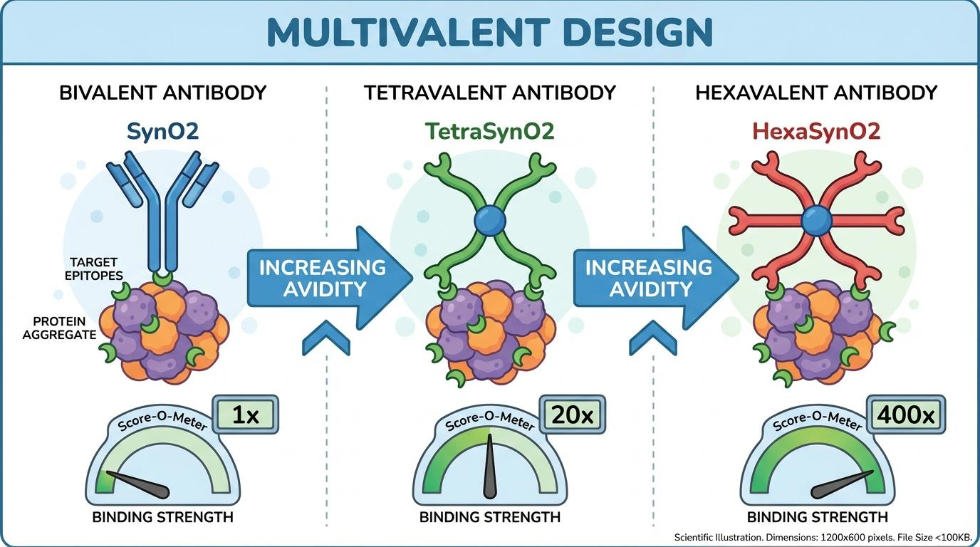 Multivalent Antibody Avidity Infographic