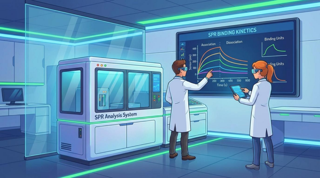 spr binding kinetics
