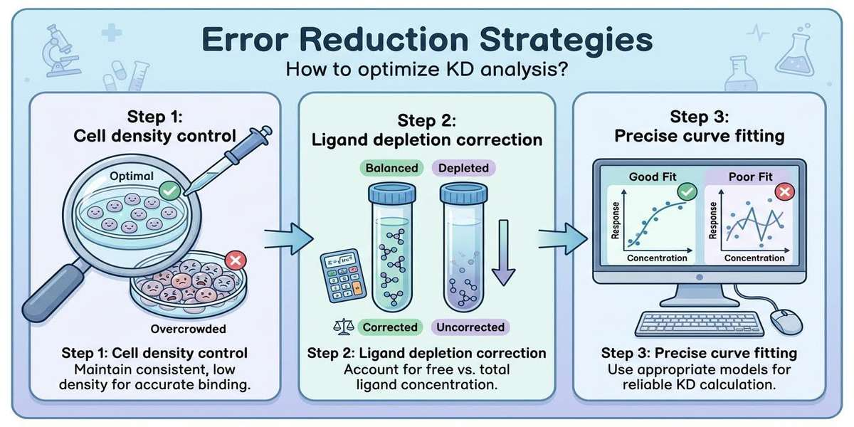 KD 분석 오차 제거를 위한 LigandTracer 최적화 워크플로우