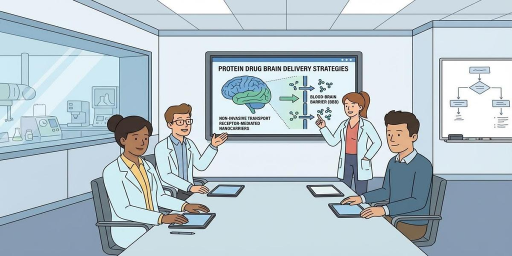 protein drug brain delivery