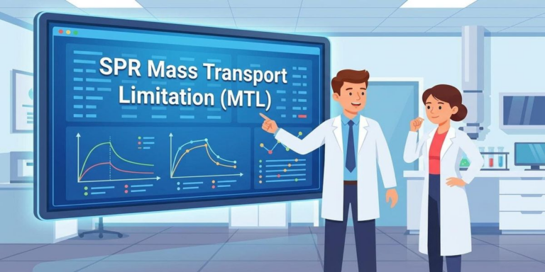 SPR mass transport limitation