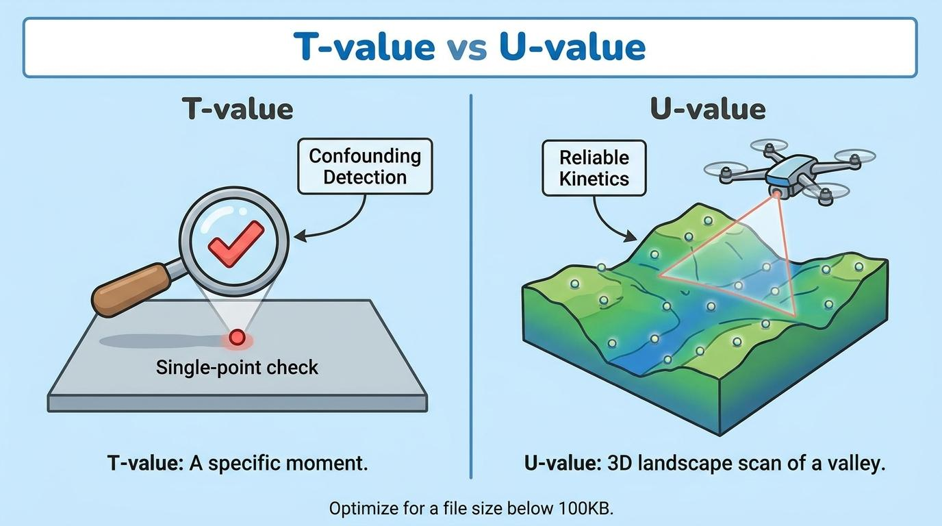 T-value와 U-value의 차이