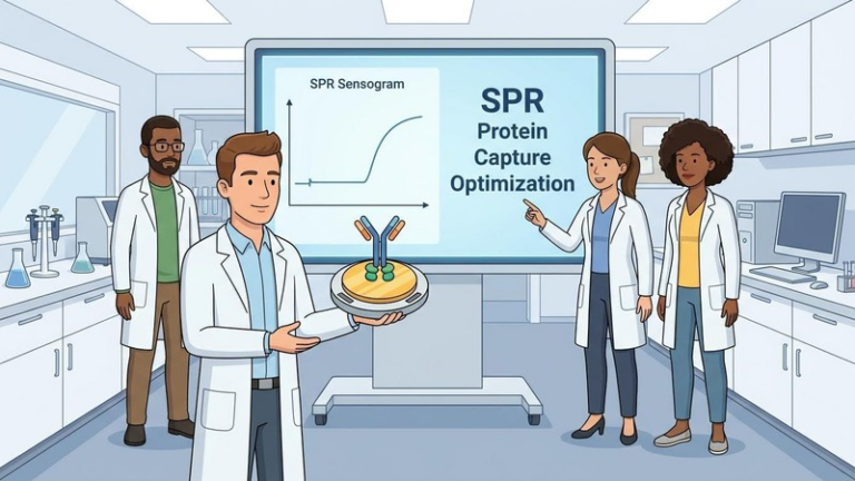 SPR protein capture optimization