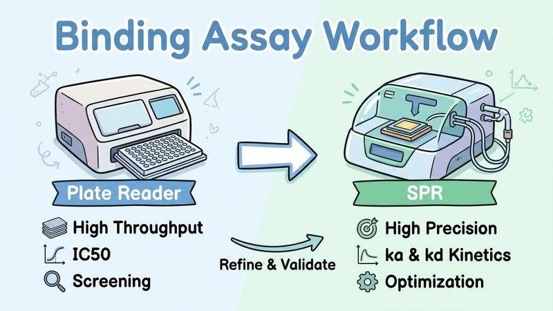 binding assay workflow