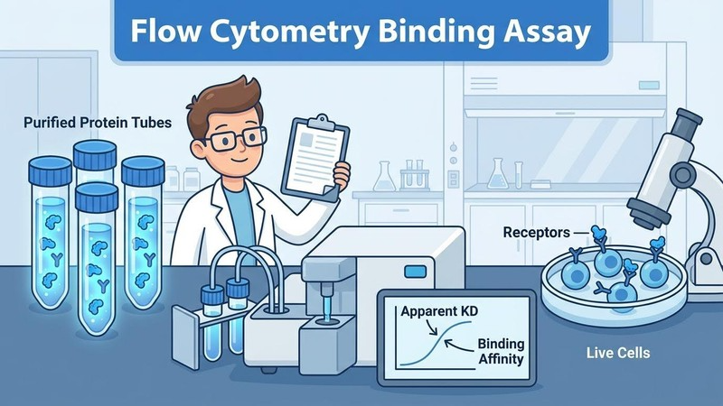 flow cytometry binding assay