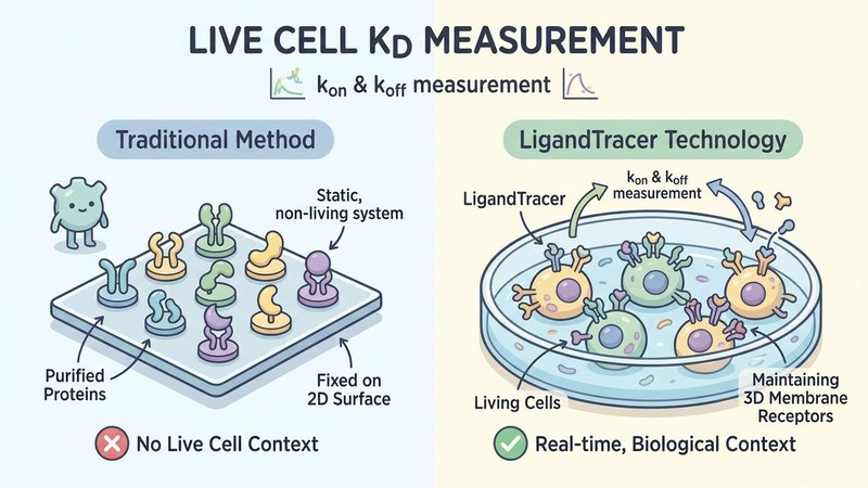live cell kd measurement