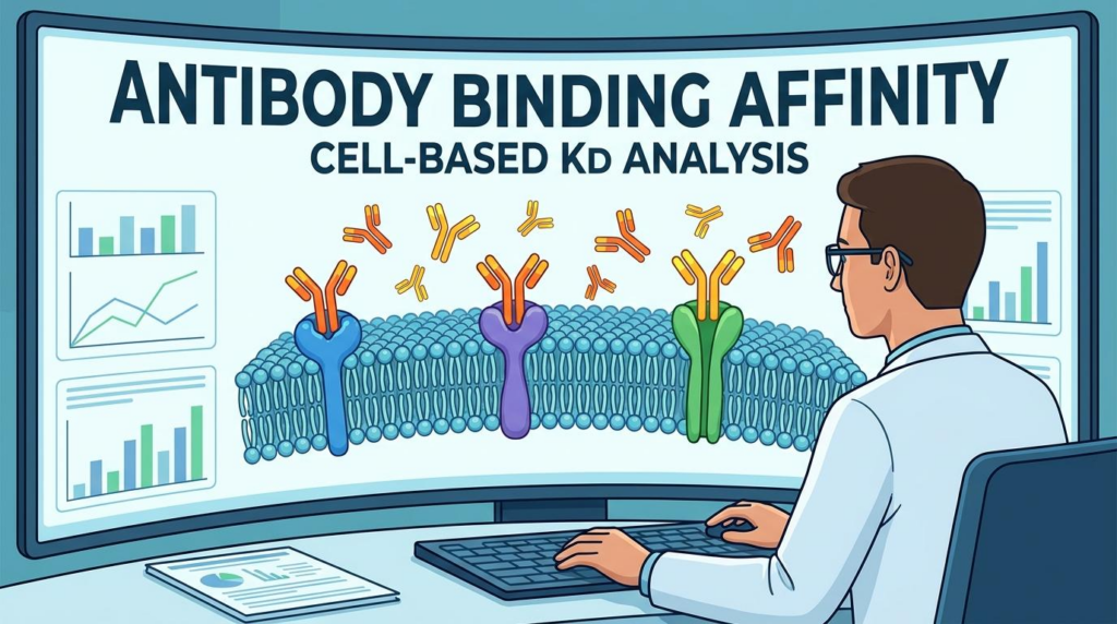 antibody binding affinity cell based kd