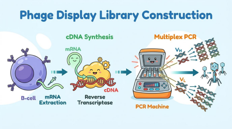 phage display library construction