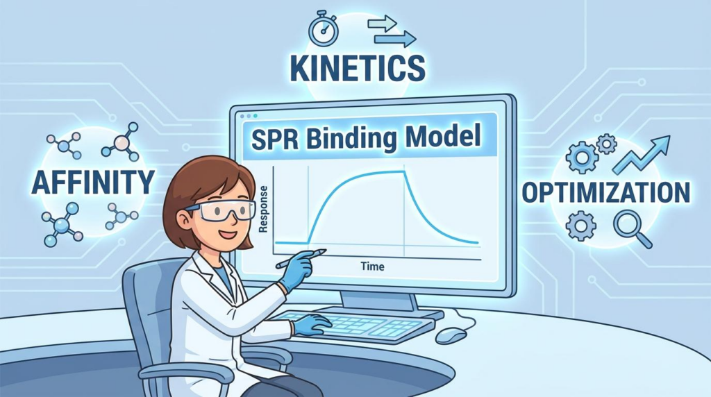 spr binding model