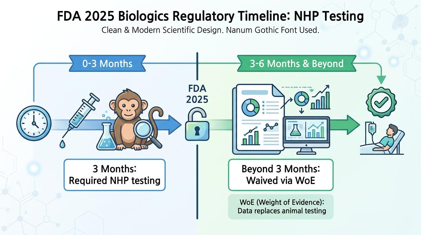 FDA Regulatory Timeline Infographic: 0-3 Months vs Beyond 3 Months