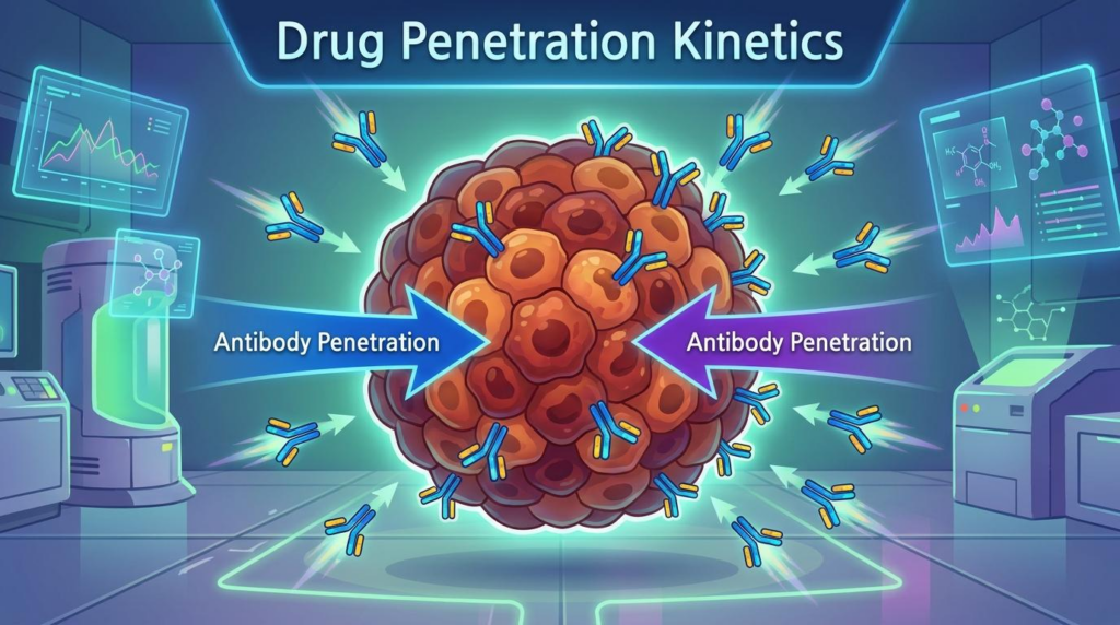 drug penetation kinetics