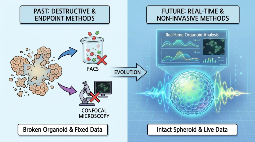 destructive non-invasive real-time