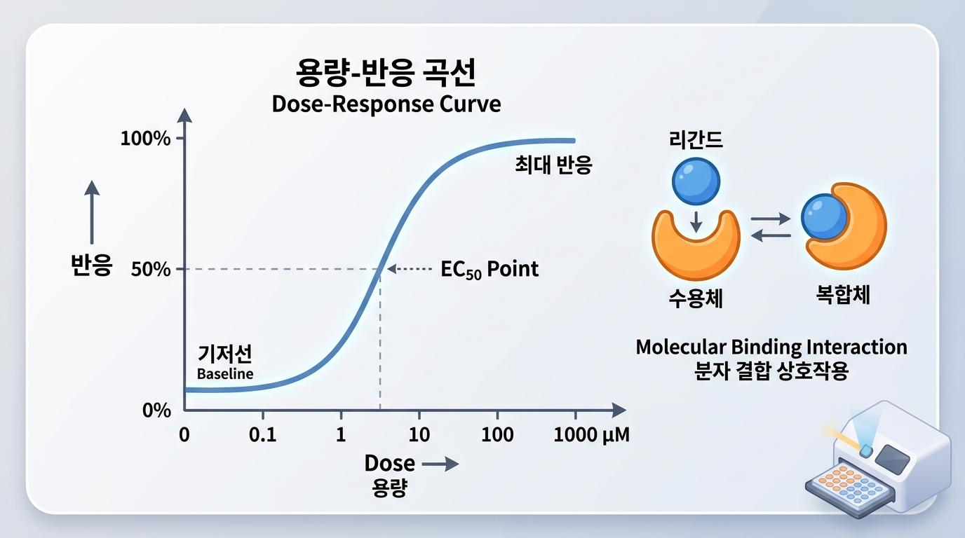 EC50 및 KD 분석을 위한 연구실 실험기기
