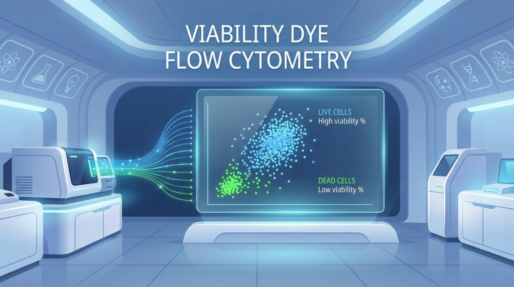 viability dye flow cytometry