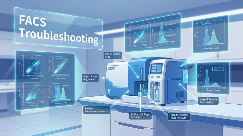 Facs troubleshsooting