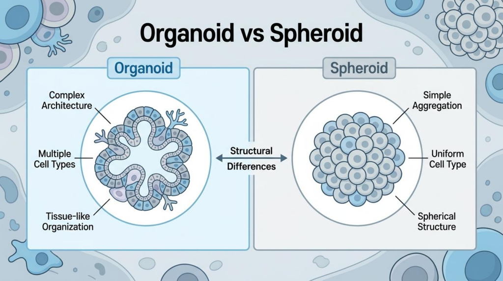 organoid vs spheroid