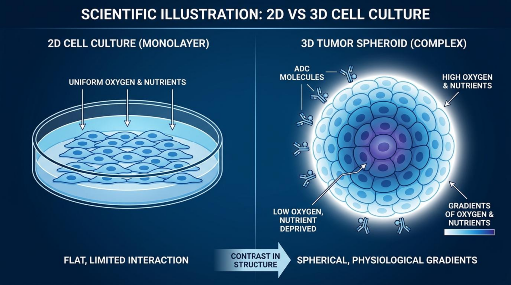 2d vs 3d monolayer vs complex