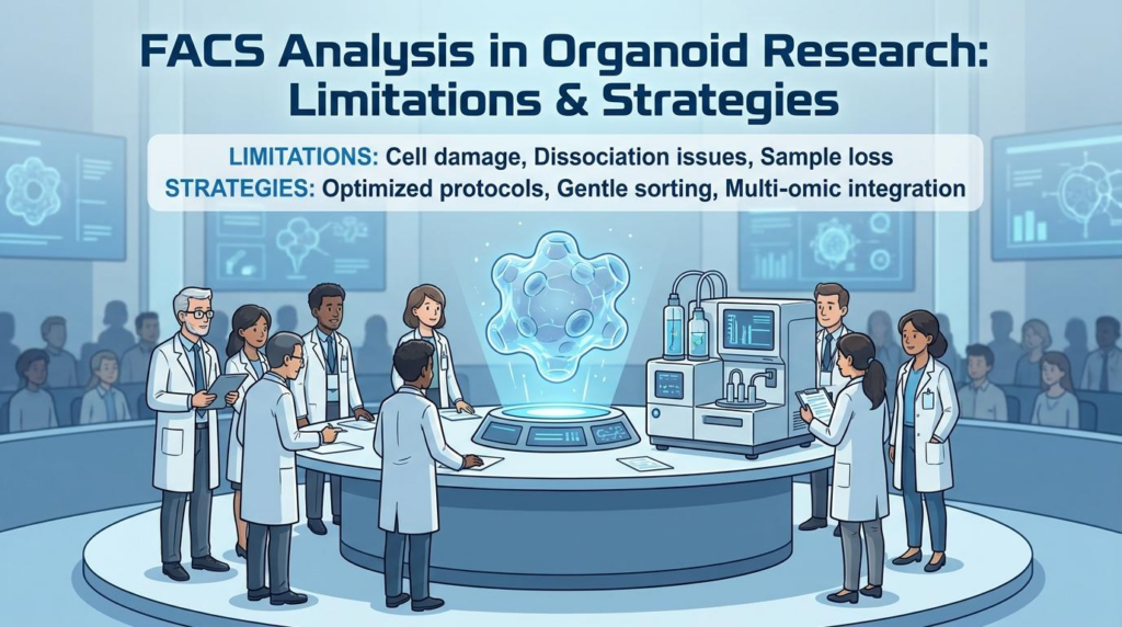 facs analysis in organoid research limitations strategies