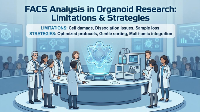 facs analysis in organoid research limitations strategies