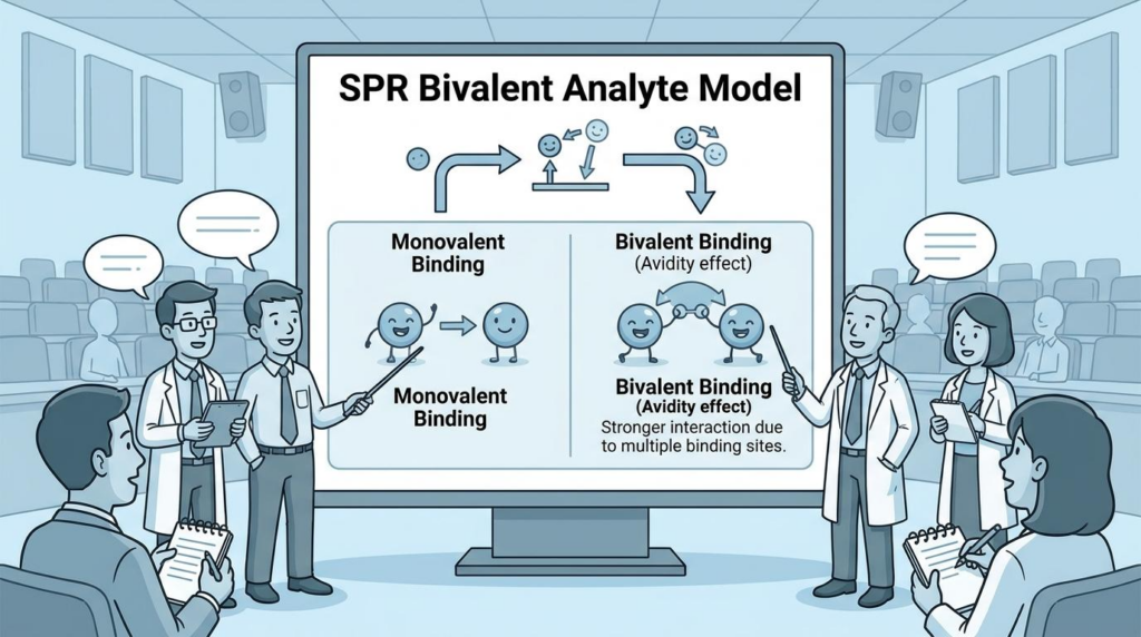 spr bivalent analyte model