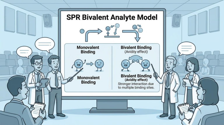 spr bivalent analyte model