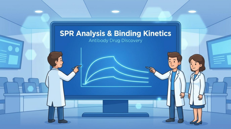 spr analysis and binding kinetics antibody