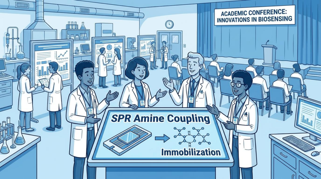 SPR amine coupling