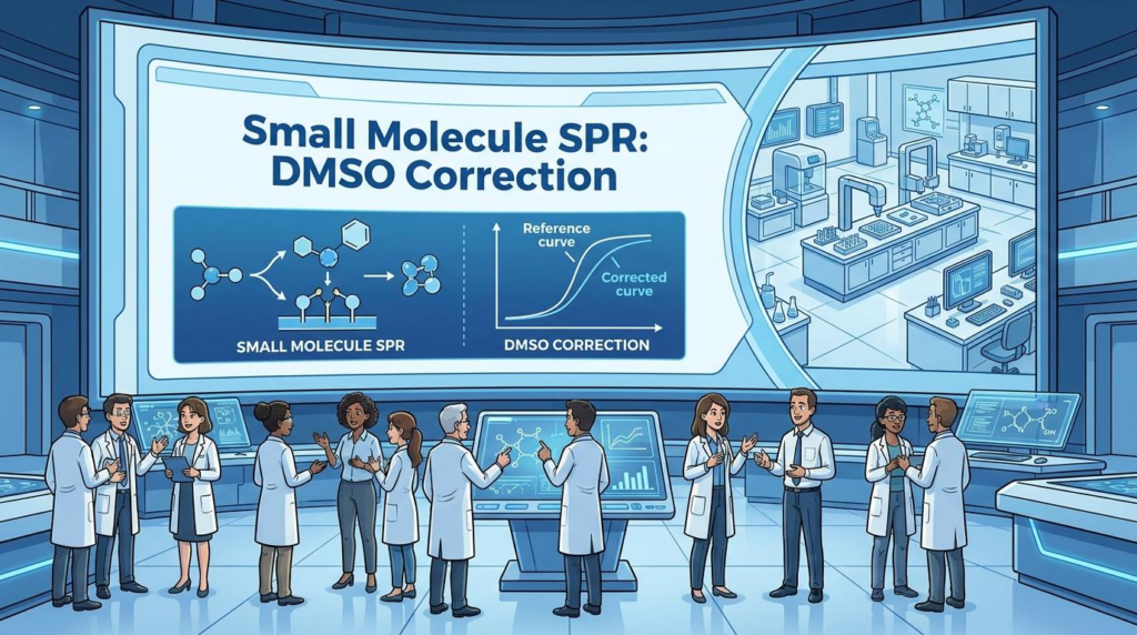 small molecule spr dmso correction