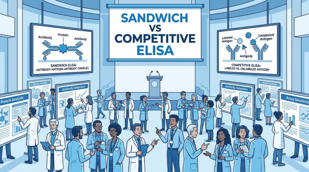 sandwich vs competitive elisa