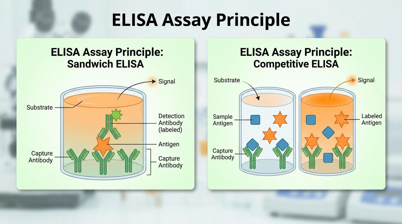 ELISA 원리 이미지