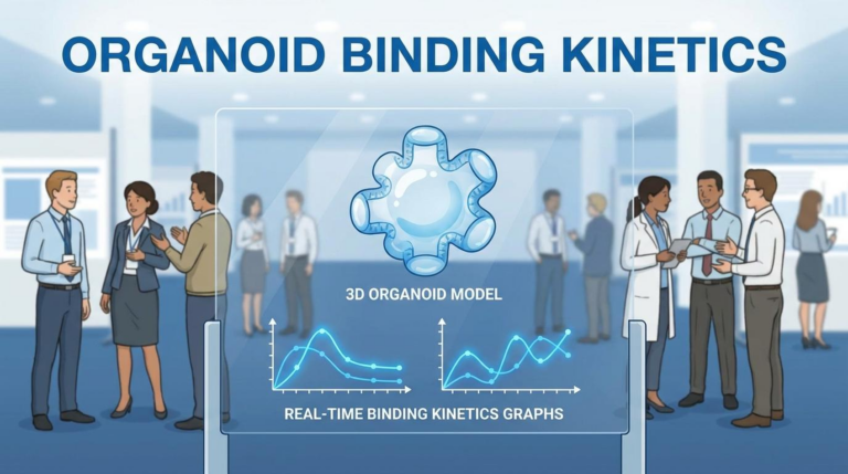 organoid binding kinetics
