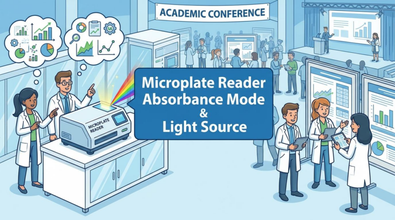 microplate reader absorbance mode light source